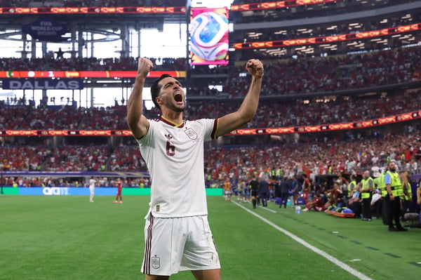 世界杯FIFA体育新闻:西班牙的米克尔·梅里诺