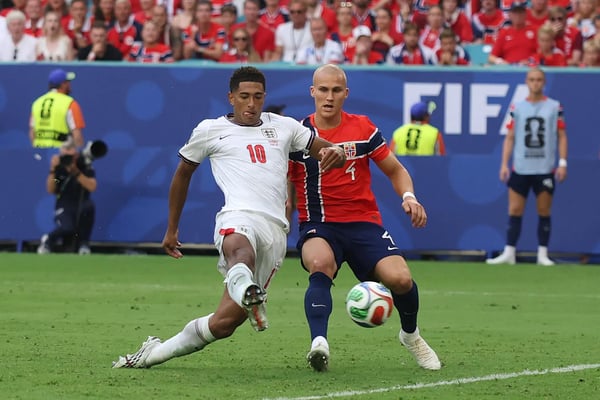 世界杯FIFA体育新闻:挪威对阵英格兰:四分之一决赛 - 2026年国际足联世界杯