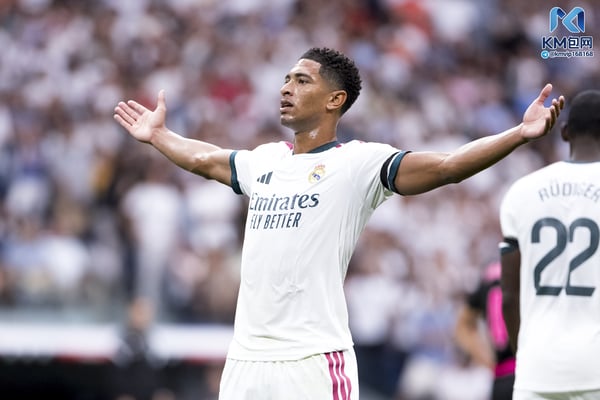 世界杯FIFA体育新闻：裘德·贝林厄姆状态极佳。/ Guillermo Martinez/NurPhoto/Getty Images