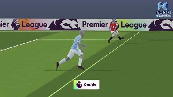 世界杯FIFA体育新闻:英超官方视频显示哈兰德并未越位。/ X/PLMatchCentre