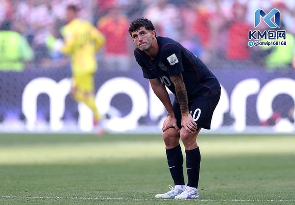 世界杯FIFA体育新闻:克里斯蒂安·普利西奇在2026年世界杯上表现平平。/ Carl Recine/Getty Images