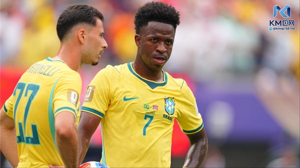 世界杯FIFA体育新闻:小维尼修斯原本不应该出现在罚球点上。/埃里克·W·拉斯科/《体育画报》