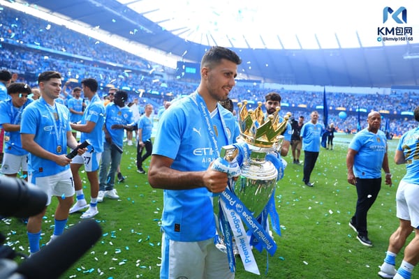 世界杯FIFA体育新闻:罗德里曾随曼城四次夺得英超冠军。/ Simon Stacpoole/Offside/Getty Images