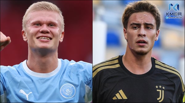 世界杯FIFA体育新闻:埃尔林·哈兰德(左)和凯南·伊尔迪兹(右)成为八卦的头条新闻。 / Catherine Ivill - AMA/Getty Images (Haaland), Ivan Romano/Getty Images (Yıldız)