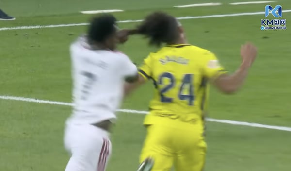 世界杯FIFA体育新闻:维尼修斯·儒尼奥尔(左)的处境并不乐观。/ ESPN UK/Disney+