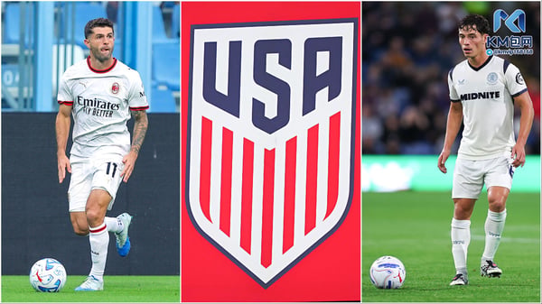 世界杯FIFA体育新闻:Fabio Patamia/Getty Images(克里斯蒂安·普利西奇);Robin Alam/ISI Photos/Getty Images(美国国家男子足球队队徽);Robbie Jay Barratt/AMA/Getty Images(塞巴斯蒂安·贝尔哈特)