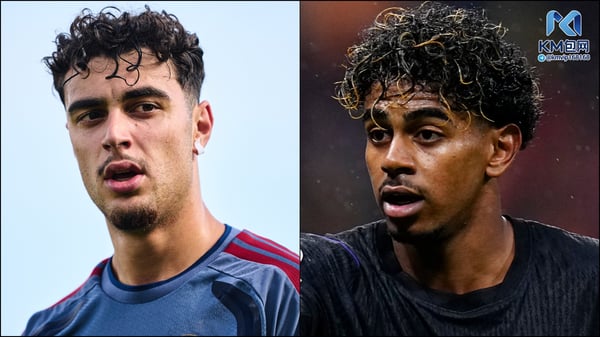世界杯FIFA体育新闻：亚历山大·帕夫洛维奇（左）和拉明·亚马尔是今天八卦的头条新闻。 / F. Noever/拜仁慕尼黑/Getty Images（帕夫洛维奇）、Yagiz Gurtug/PS Images/MB Media/Getty Images（亚马尔）