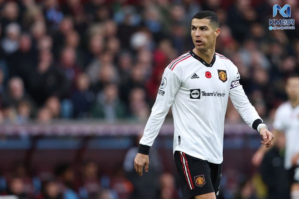 世界杯FIFA体育新闻:十哈格与克里斯蒂亚诺·罗纳尔多的不和决定了他在曼彻斯特的时光。 /马修·阿什顿 - AMA/盖蒂图片社