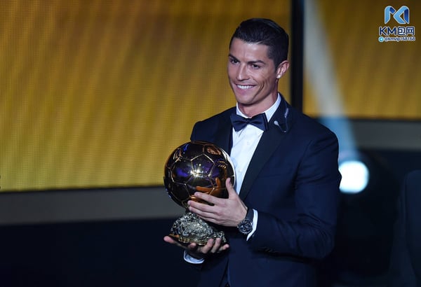 世界杯FIFA体育新闻:克里斯蒂亚诺·罗纳尔多在效力皇家马德里期间四次荣膺金球奖。/ IMAGO/Ulmer