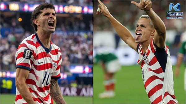 世界杯FIFA体育新闻:克里斯蒂安·普利西奇(左)和卡文·沙利文(右)是美国国家队最有前途的边锋之一。/ Sebastian Frej/Getty Images(普利西奇);Taylor Banner/USSF/Getty Images(沙利文)