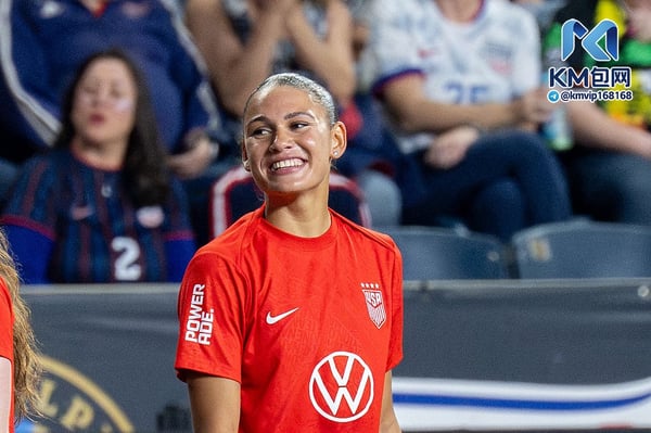 世界杯FIFA体育新闻:特里尼蒂·罗德曼有望带领美国女足在明年夏天取得巨大成功。/ Ronald Smits/SOPA Images/LightRocket/Getty Images
