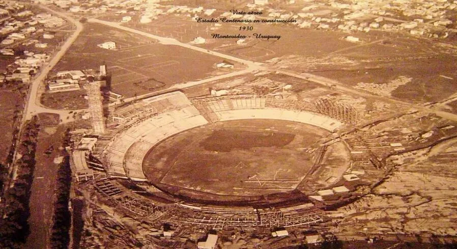 1930年世界杯主场地:百年纪念体育场 乌拉圭百年纪念体育场外观